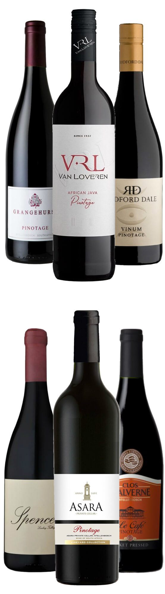 Die Welt des Pinotage Probierpaket