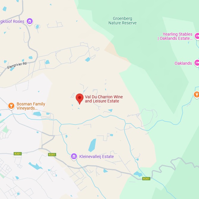 Val du Charron Karte