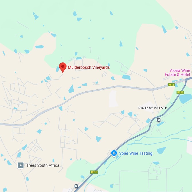 Mulderbosch Vineyards Karte
