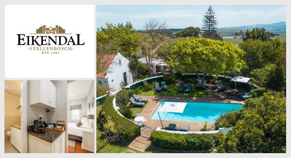 Übernachten auf einem Weingut in Südafrika - Vorstellung des Weingutes Eikendal, Region Stellenbosch