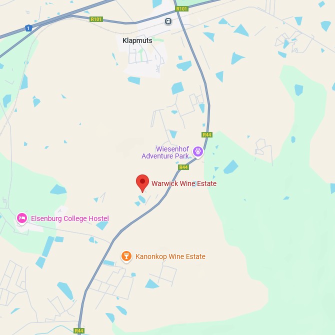 Warwick Estate Karte