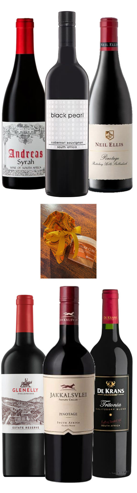 Rotweinpaket für Fleischgerichte