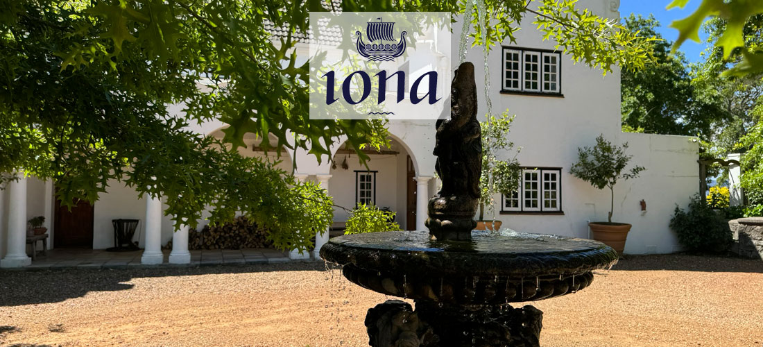 Einladung zum Online Tasting beim Weingut Iona Vineyards / Südafrika am 04.03.2027