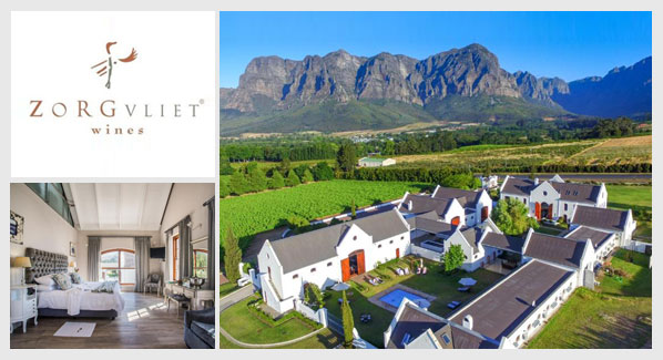 Übernachten auf einem Weingut in Südafrika - Vorstellung des Weingutes Zorgvliet Wines, Region Stellenbosch