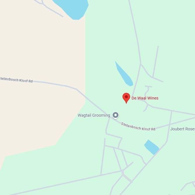 DeWaal Wines Karte