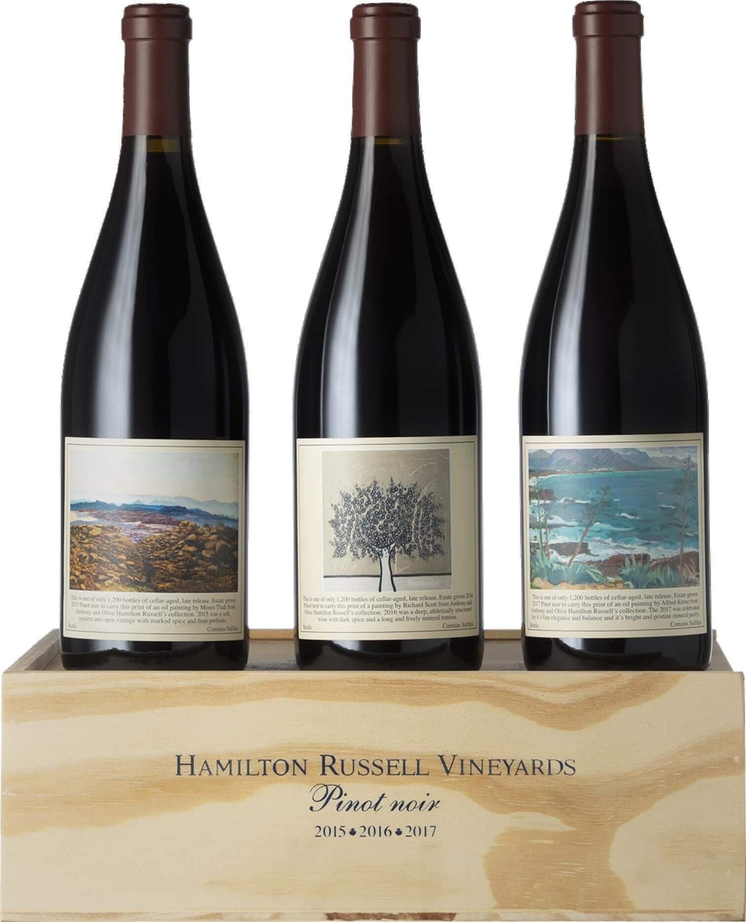 Hamilton Russell Pinot Noir Set - bestehend aus 3 Flaschen!
