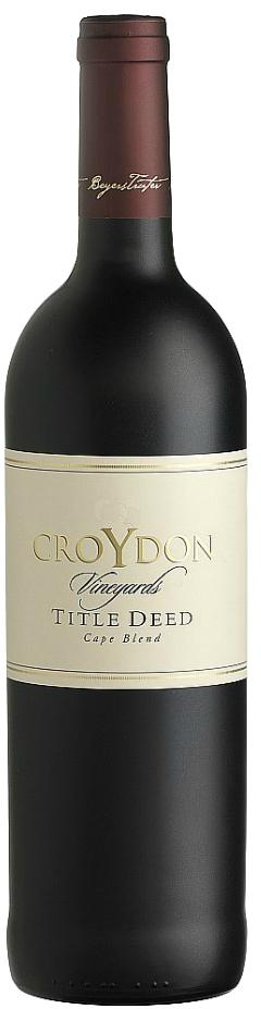 Croydon Title Deed Cape Blend 2014