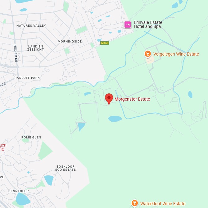 Morgenster Estate Karte