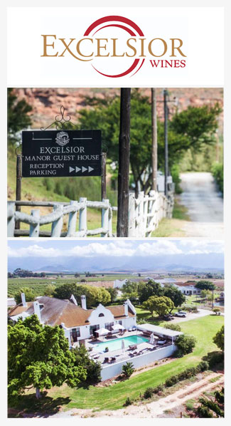 Übernachten auf einem Weingut in Südafrika - Vorstellung des Weingutes Excelsior Estate, Region Robertson