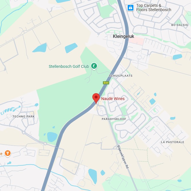 Naudé Wines Karte