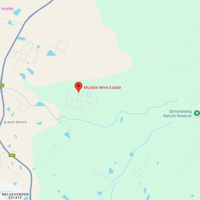 Muratie Wine Estate Karte