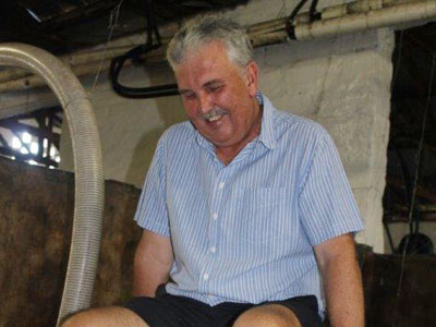 Weinmacher Nel Boets von De Krans in Südafrika