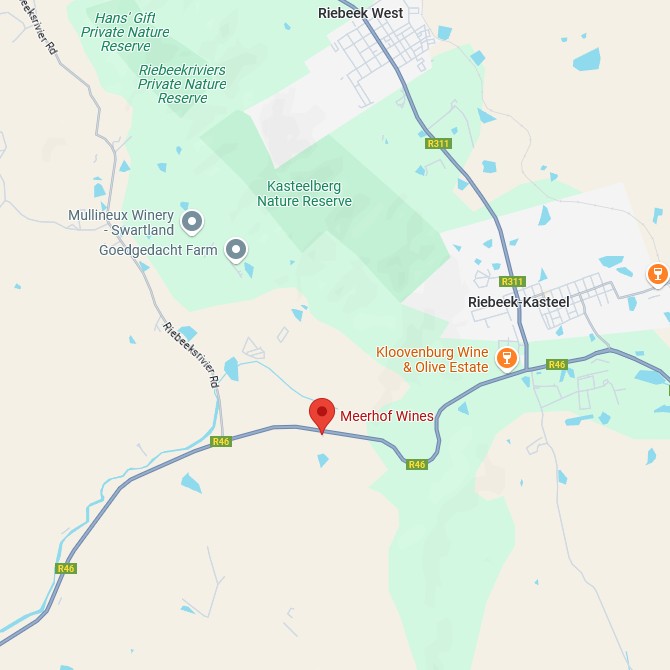 Meerhof Wine Cellar Karte