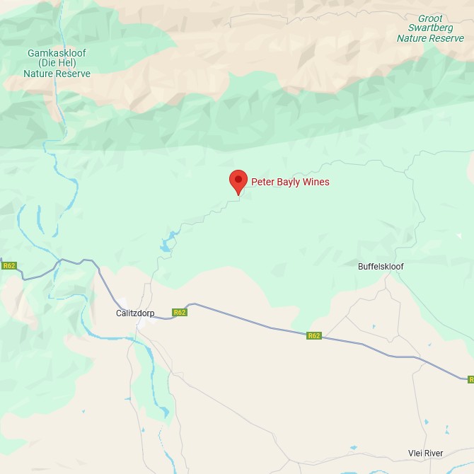 Peter Bayly Wines Karte