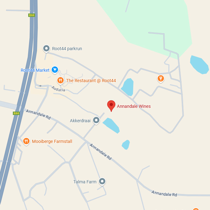 Annandale Wines Karte