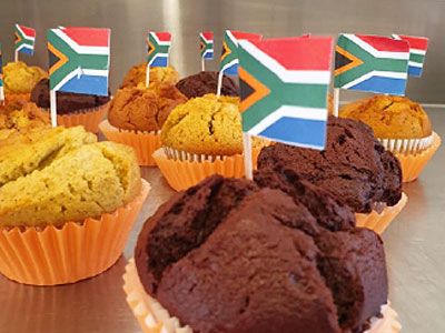 Magic Muffins aus der Backstube in Kapstadt, Südafrika