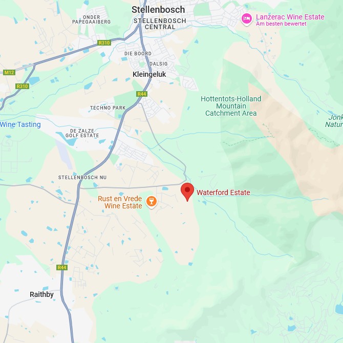 Waterford Estate Karte