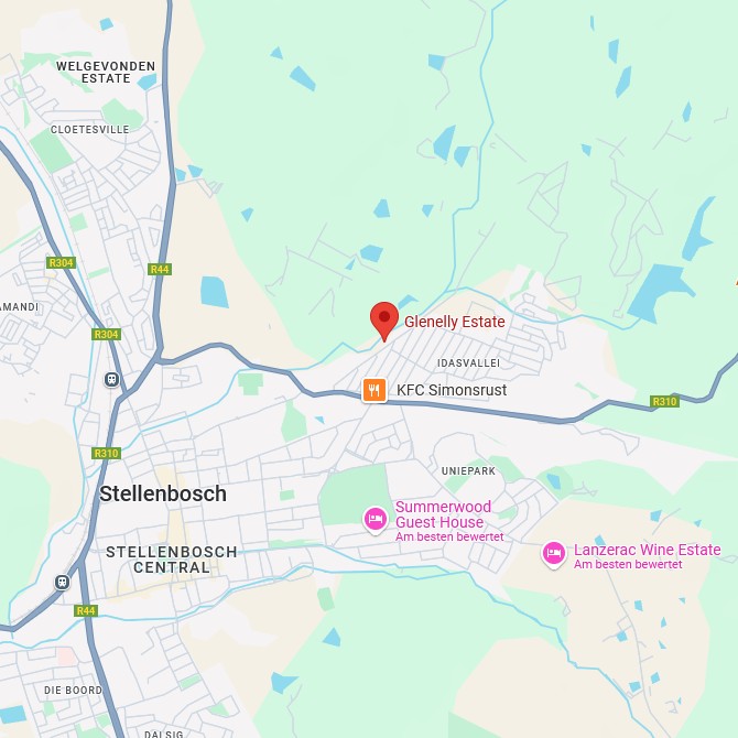 Glenelly Estate Karte