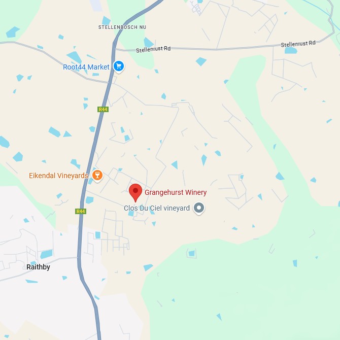 Grangehurst Winery Karte