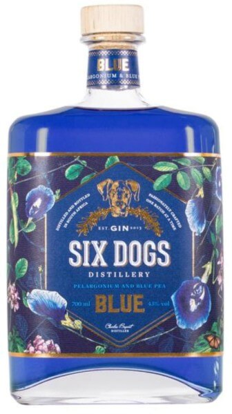 Six Dogs Blue Gin
