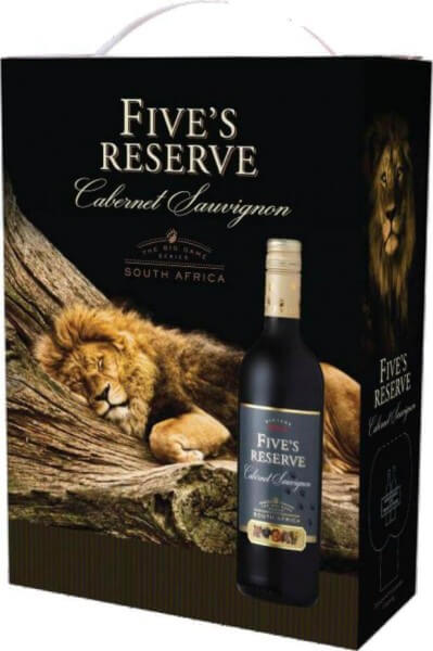 Van Loveren Fives Reserve Cabernet Sauvignon Bag in Box 3 Liter