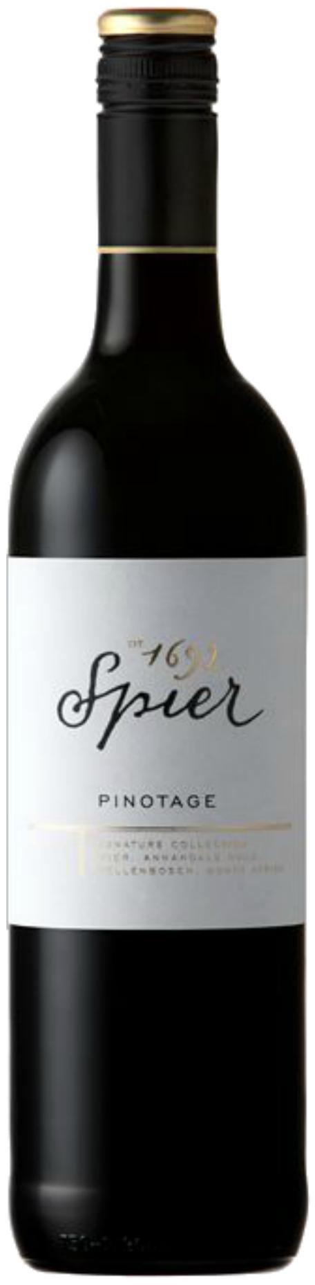 Spier Signature Pinotage ( Rotwein, Western Cape, Südafrika) | Südafrika  Weinversand